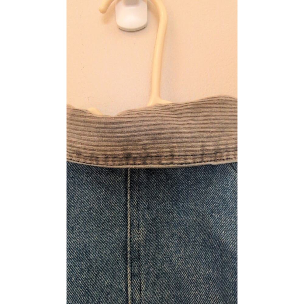 Vintage The In-Crowd Collection Denim Jacket Size Medium Corduroy Collar EUC - Picture 6 of 8